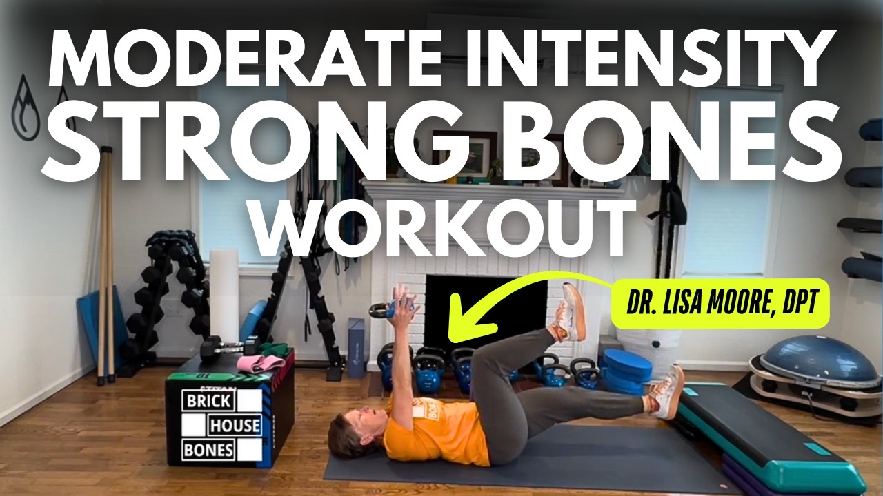 Moderate Intensity Strong Bones Workout (Custom Client Routine!) - YouTube