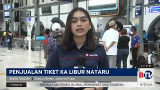 KAI Tambah 20 Kereta Antisipasi Lonjakan Penumpang Libur Akhir Tahun