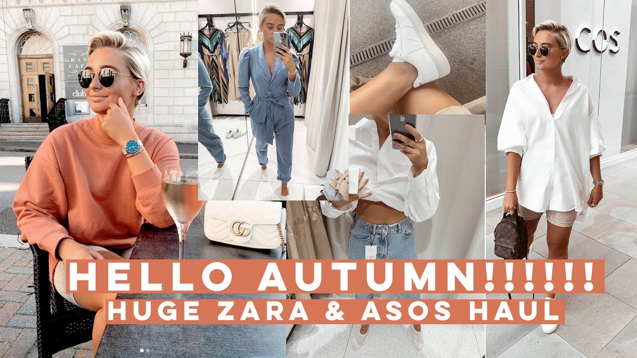 HELLO AUTUMN!! HUGE TRANSITIONAL ZARA AND ASOS HAUL | Olivia Rose Smith