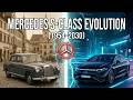 MERCEDES S-CLASS Evolution (1954–2030) 🇩🇪 Full History of Mercedes-Benz S-Class: Ponton to EQS