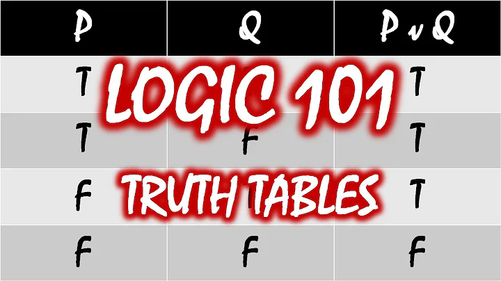 Master Logic with Truth Tables