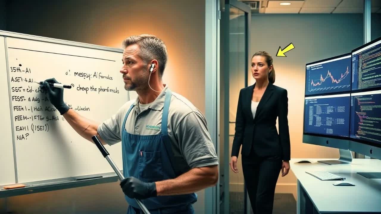Hausmeister-Vater löst $100M Problem in Sekunden – CEO-Reaktion schockiert alle!
