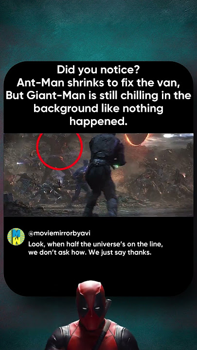 Marvel’s Funniest Mistake in Endgame’s Final Battle