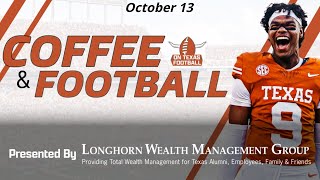 Coffee \& Football - October 13 | Texas def. Oklahoma, 23-6 | Red River Reactions | Arch Manning