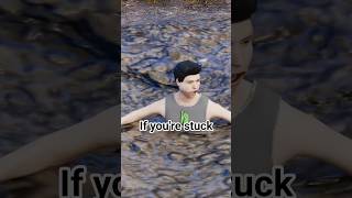 Quicksand se kaise bache? 🏜️ #SurvivalTips