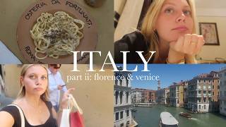 ITALY VLOG part ii: florence & venice