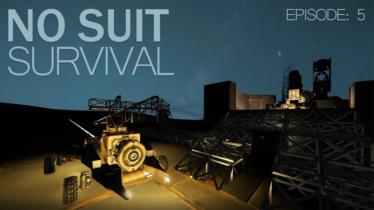 No Suit Survival: Ep. 5 Cobalt - Space Engineers - YouTube