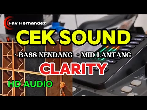 CEK SOUND DANGDUT BUAT TES MIDELAN TERBARU 2025 WENAK SAAT HAJATAN