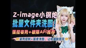 Z image小钢炮批量文件夹洗图！强控姿势+破限API推荐，让你摆脱图穷烦恼~