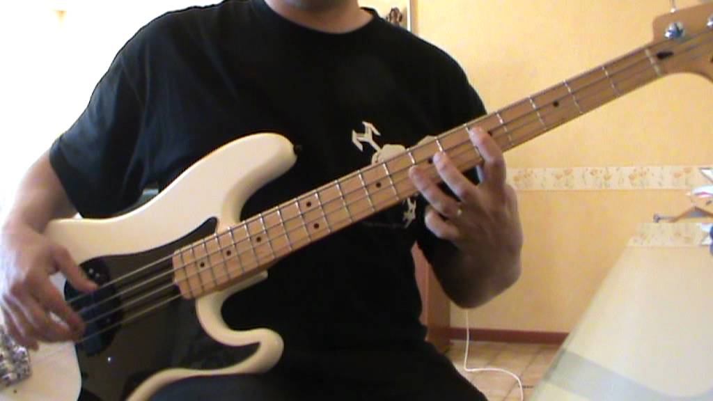 IRON MAIDEN - for the greater good of god bass cover - YouTube