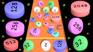 2048 3D : Merge Game #gameparkarea #2048 #3dgames #mergegames screenshot 3