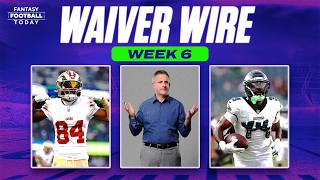 Week 6 Waiver Wire: MUST ADD Players, Injury Replacements & Streamers | 2026 Fantasy Football Advice