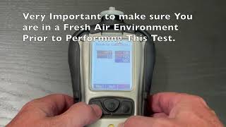 MultiRAE Pro | How to perform a clean air calibration