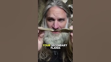 Choosing The CORRECT STONE Flakes For Arrowheads #survival #flintknapping #bushcraft #archery #hunt