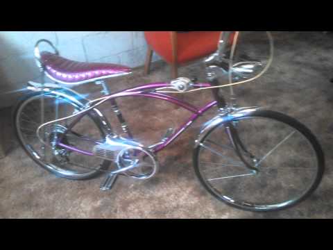 1966 Sears Spyder 24in 5 Speed muscle bike - YouTube