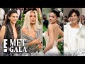 See every kardashianjenner fashion moment on the carpet  2024 met gala