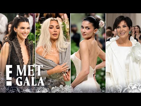 See Every Kardashian-Jenner Fashion Moment on the Carpet! | 2024 Met Gala