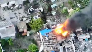 Ukraine's SSO takes out a Russian mortar position with an artillery strike near Severodonetsk