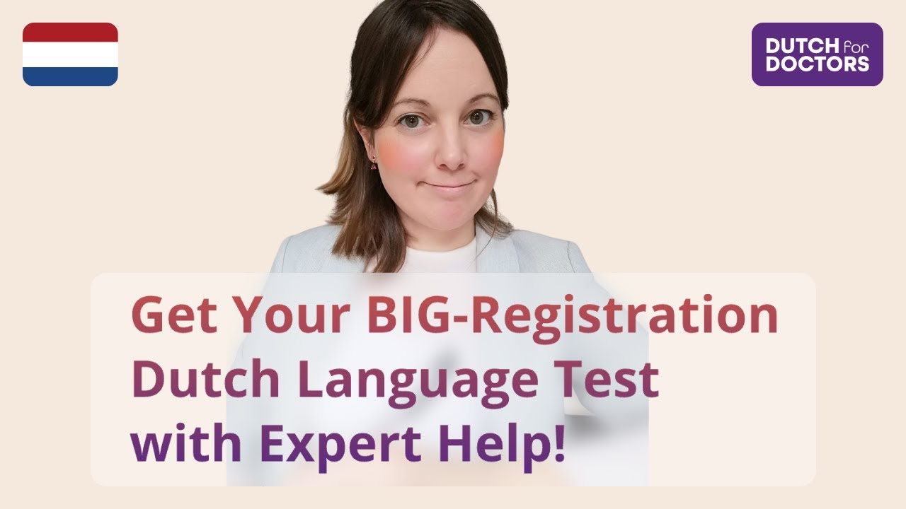 The BIG-Registration Helper: Dutch Language Teacher Annelie Poker