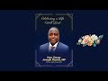 Celebrating The Life Of Hon Denar Joseph Hamisi 1969 2025 