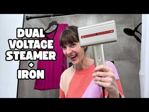 Epicka Dual Voltage Global Travel Steamer + Iron | Demo Review