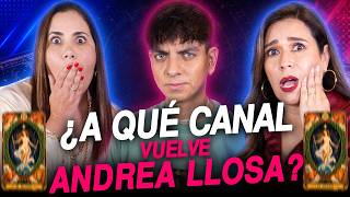 Which channel is Andrea Llosa returning to? I Andrea Llosa & Frank Mendizábal Ep.268 I La Linares
