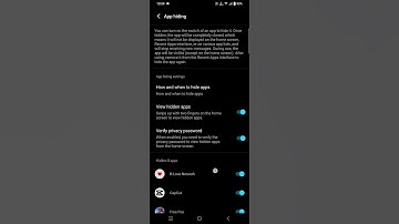 How To Hide Apps In Funtouch Os...#vivo #iqoo #apphide #hiddenapps #tech