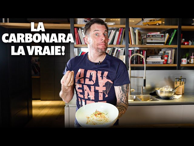 Recette de Norbert : Les vraies pâtes Carbonara