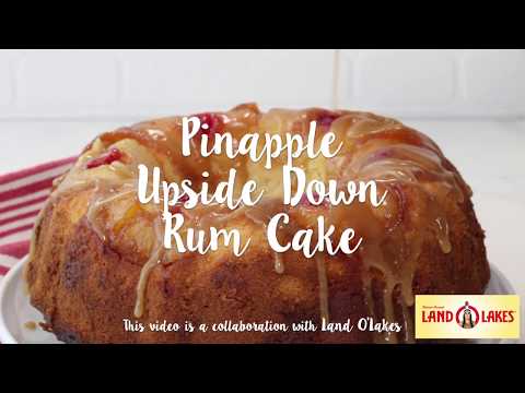 Pineapple Rum Cake Recipe