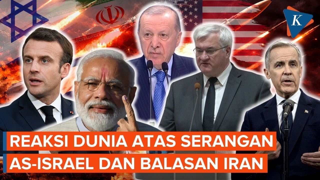 Reaksi Dunia Usai Serangan AS-Israel ke Iran dan Balasan Teheran