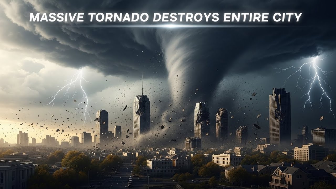 Massive Tornado Destroys Entire City | No Survivors in Deadly Storm