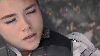 Natasha saves Yelena black widow cgi marvel studios