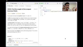 3043. Find the Length of the Longest Common Prefix