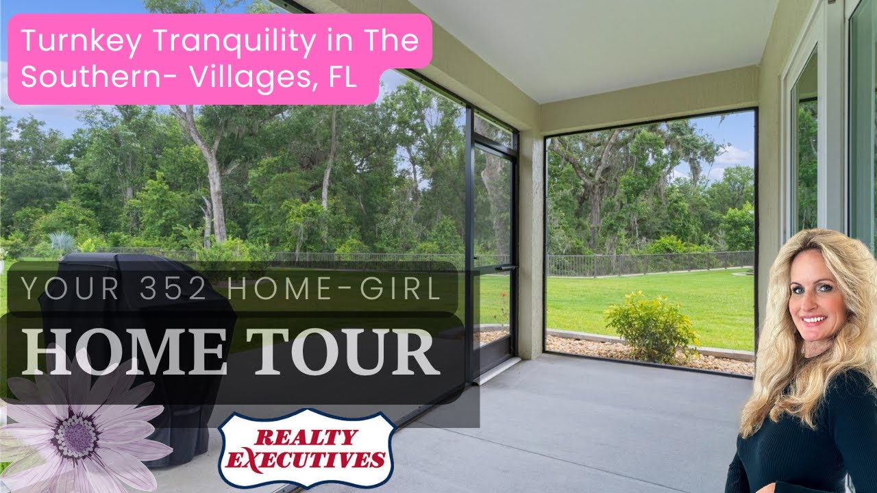 New Home Tour Near Eastport | Private Backyard Living in The Villages FL (55+ Community)
