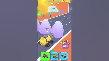 New Shape shifting game level-43 hyper casual game #shapeshifting #funny #gameplay #funny #gaming