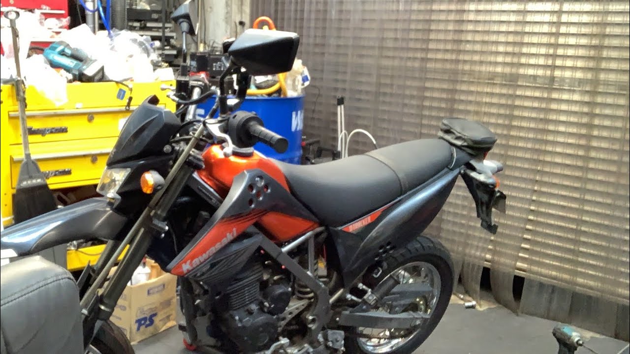 Dトラッカー125.好調.始動動画 kawasaki Dトラッカー125 始動動画です。 - YouTube