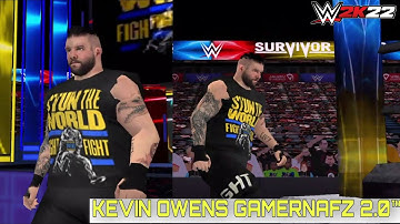 WWE 2K20 Gamernafz 2.0 PSP Mods Kevin Owens Hd Textures + Pac Model Link + New Titatron ™