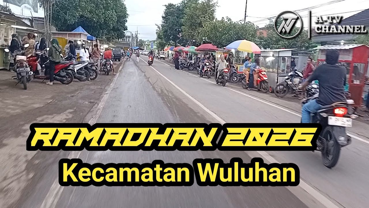 Review Keramaian Jalan menjelang berbuka Puasa  di Depan Pasar Wuluhan // Ramadhan 2026