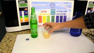Soda Sprite pH test vs Kangen Water   Harmonious Kangen Water screenshot 2
