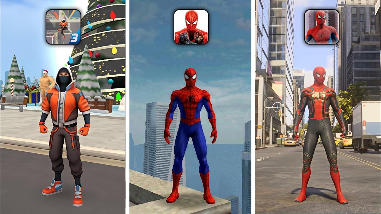 Worst to Best Spider-Man Games In Playstore 