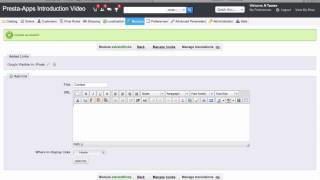 Presta-Apps Extra Left Links FREE Module screenshot 3