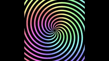 Rainbow tornado. Draw by openFrameworks