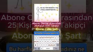 Bu Ali Her Beğeni 1 Yaş Fazla Abartmayın