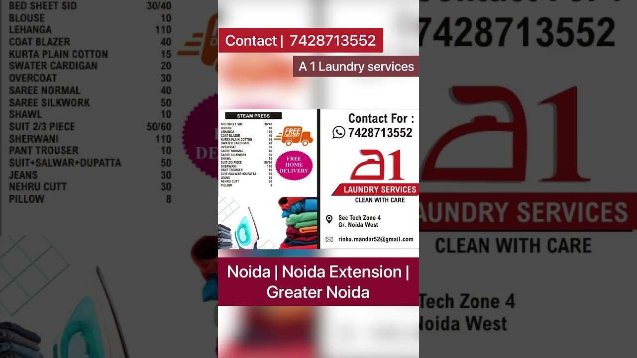 Best Laundry services in Noida Extension Greater Noida Noida