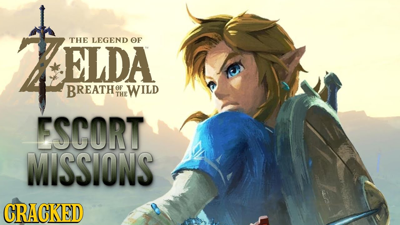 How Nintendo And The Legend of Zelda Are Finally Growing Up - Escort Mission (Breath of the Wild)