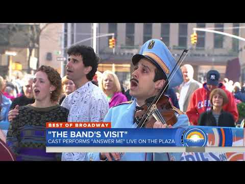 Cast of ‘The Band’s Visit’ performs “Answer Me” on TODAY show