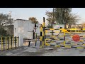 Train crossing HassanAbdal railway Phatak ( حسن ابدال ریلوے پھاٹک )