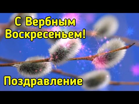 С Вербным Воскресеньем! | Поздравление