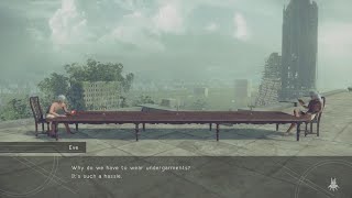 I didnt expect this dialogue | NieR:Automata