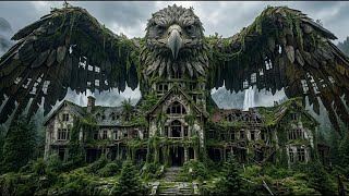 Abandoned Giant Eagle Mansion 😱 Creepy Forest Mystery House (Unbelievable Discovery)